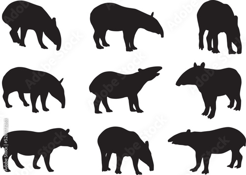 tapir silhouette