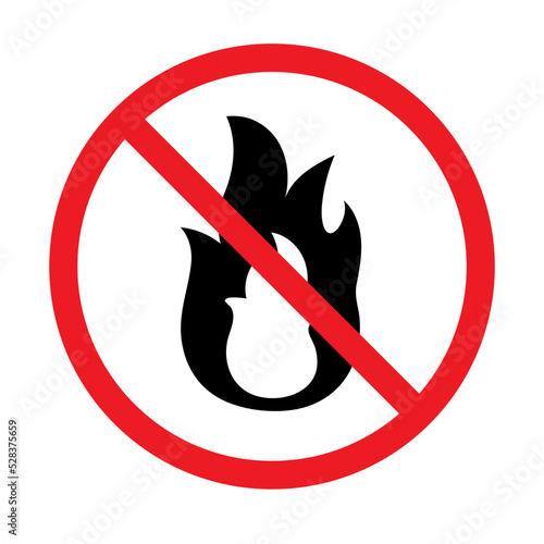 火器厳禁アイコンマーク