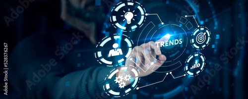 Foto Business, Technology, Internet and network concept