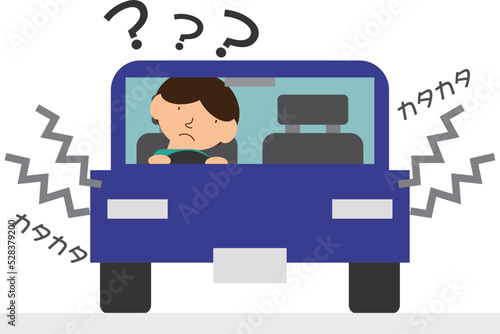 車を運転していていつもと違う異音が車からなっていることに気付く人