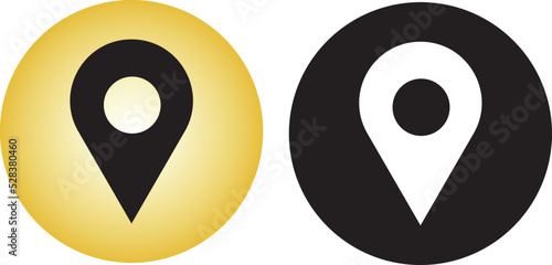 maps icon vector, a symbol for navigation