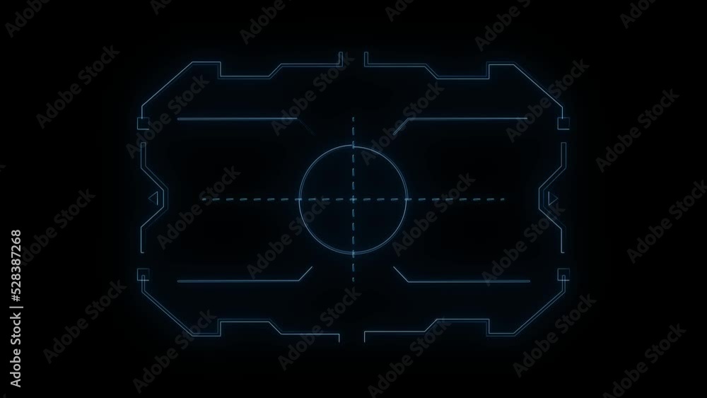 Hud Frame Digital Technology Plexus Lines, Alpha Channel Hud Frame Digital Technology Plexus Lines, Alpha Channel