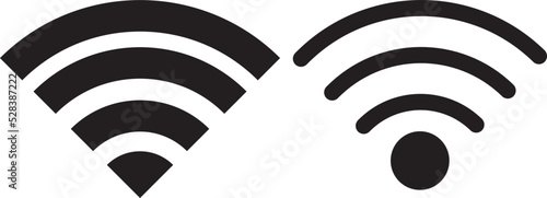 Wifi icon illustration for desktop and mobile phone