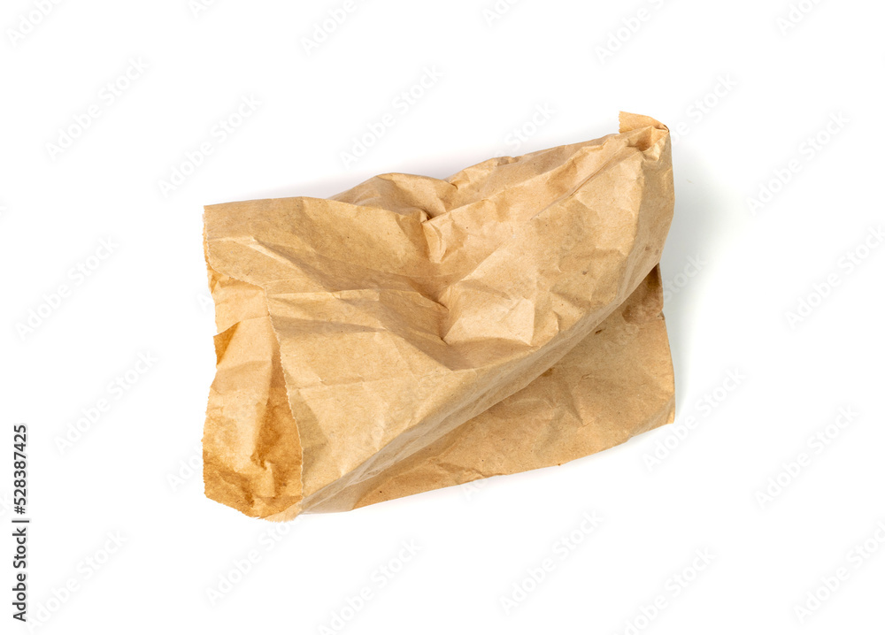 Brown Paper Bag Isolated Brown Paper Bag Isolated