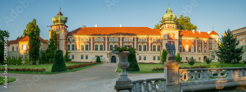 Castle in Lancut, also Lubomirski and Potocki Castle in Łańcut - a former magnate residence located in Łańcut, Poland. photo