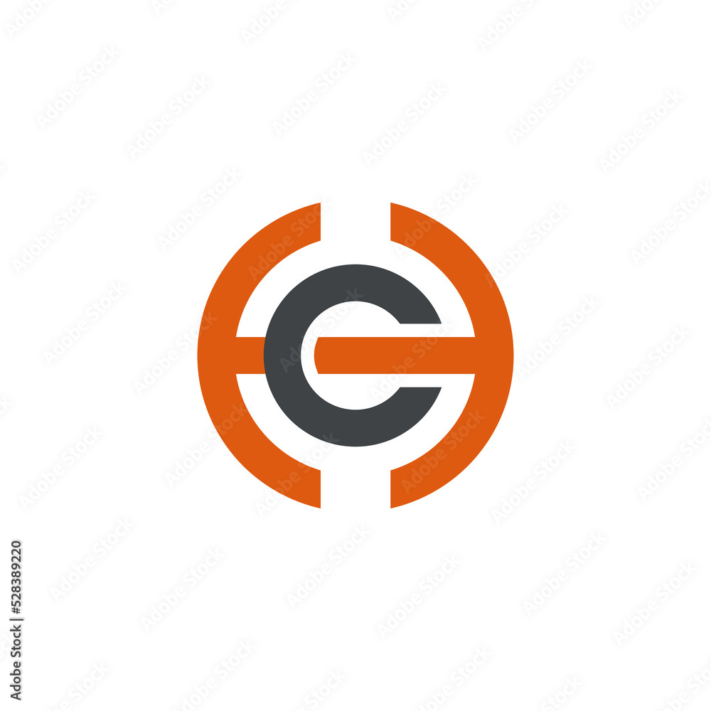 Letter H,C Elegant Minimalist Style Logo Design Letter H,C Elegant Minimalist Style Logo Design