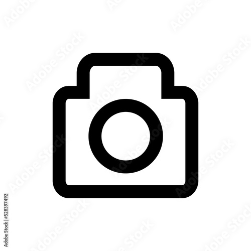 camera of basic icons for notifications and icons displayed on mobile and website. a icons collection to complete your design app. simple element design. 