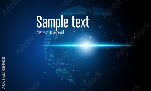 Abstract Background blue