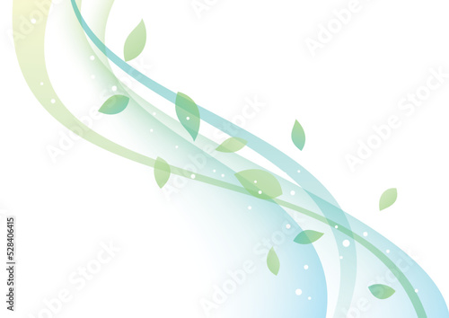 風に舞う木の葉の背景