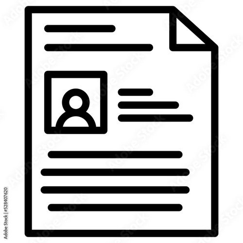 biodata icon