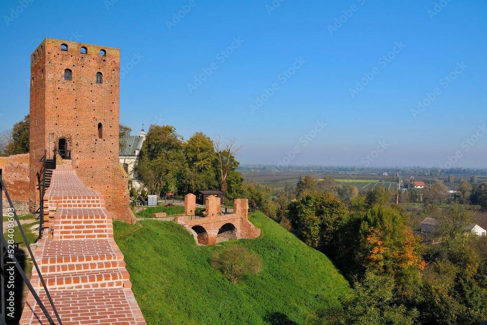 Gothic castle of the Dukes of Mazovia build in 14th and 15th century by Prince Janusz I Elder. The castle is located in Czersk, Masovian voivodeship, Poland.