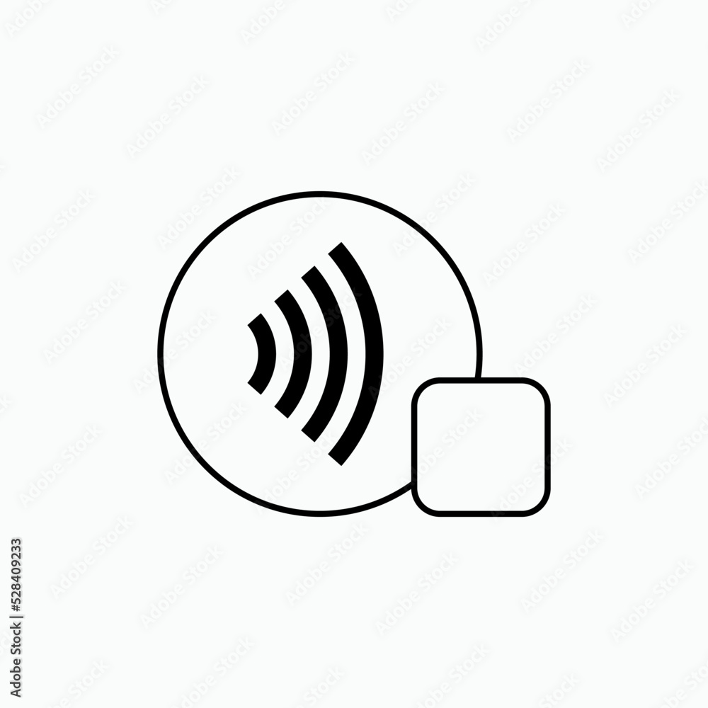 Cashless Icon. Modern Payment Method Symbol - Vector. Cashless Icon. Modern Payment Method Symbol - Vector.