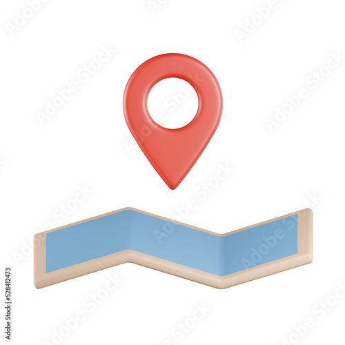 Free Download Pin maps 3d Icon - GFXLoad