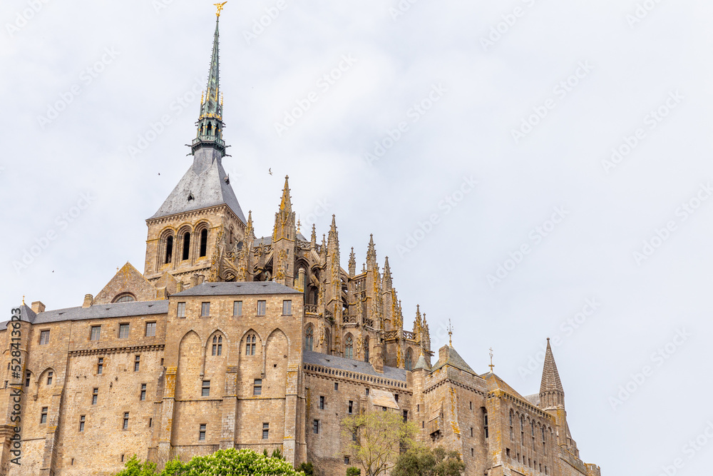 Mont Saint-Michel Abbey. France