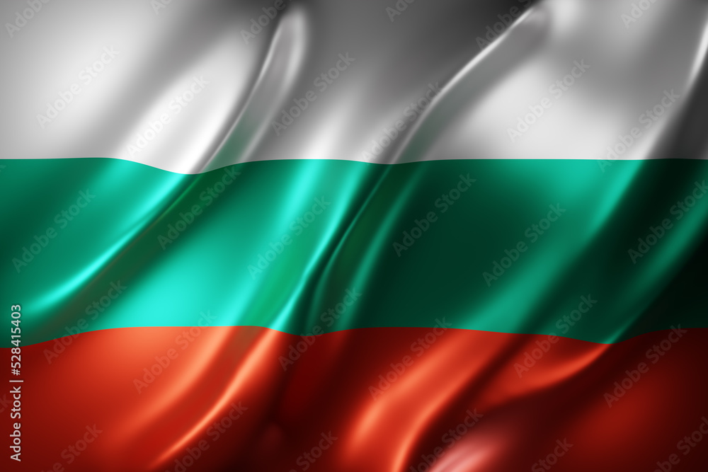 Obraz premium Bulgaria 3d flag