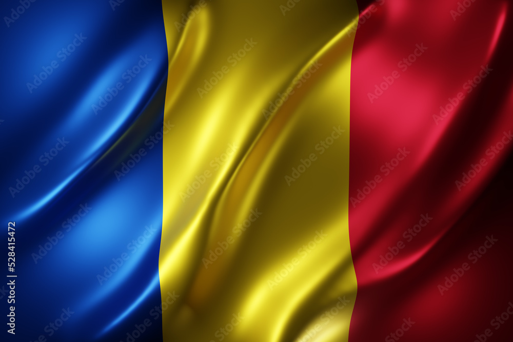 Romania 3d flag