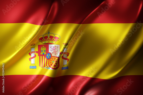 Spain 3d flag