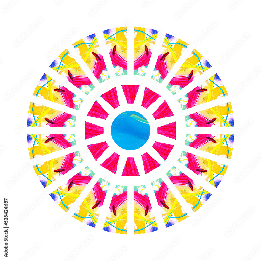 Beautiful Mandala Ornament - Mandala Colorful