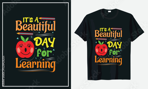 Teacher T-shirt Design vector