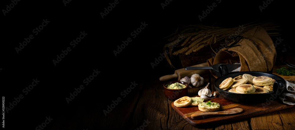 Bieszczadzkie Proziaki, soda bread, originating from Subcarpathia Bieszczadzkie Proziaki, soda bread, originating from Subcarpathia