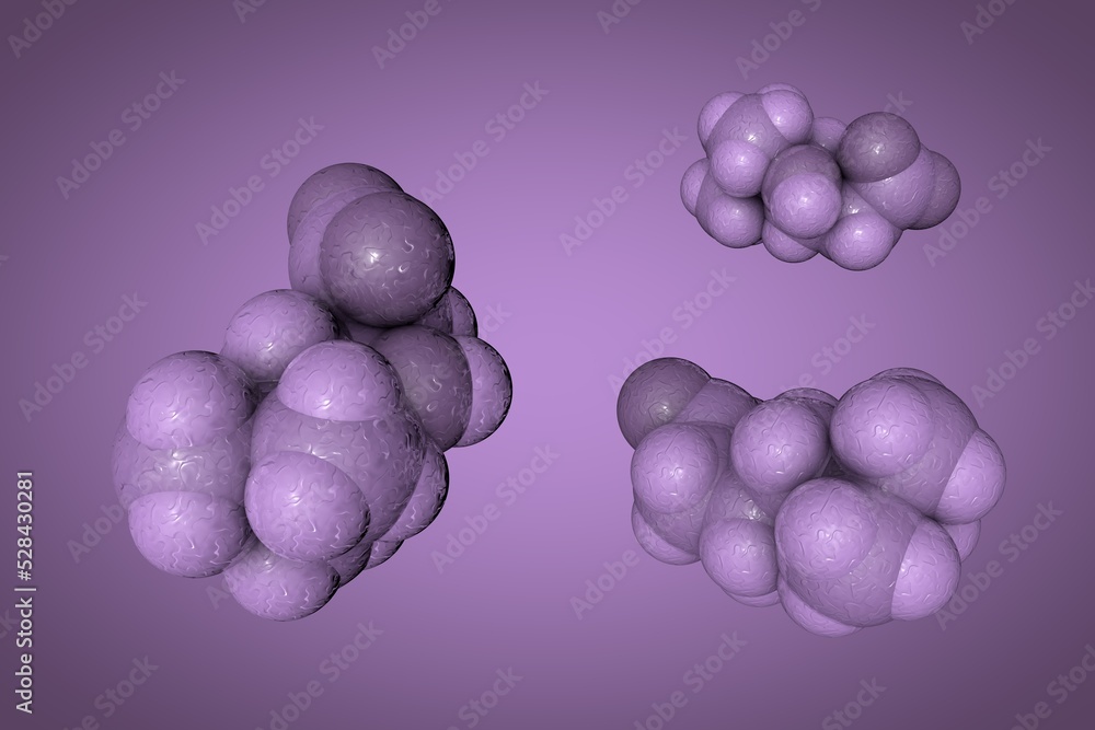 Levocarnitine or vitamin B11. Space-filling molecular model on very peri background. Vitamin complex. Medical background. Scientific background. 3d illustration Levocarnitine or vitamin B11. Space-filling molecular model on very peri background. Vitamin complex. Medical background. Scientific background. 3d illustration
