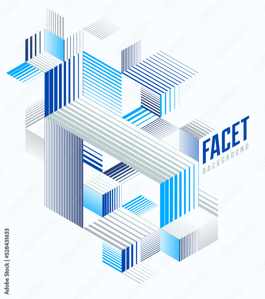 Polygonal low poly vector abstract design, artistic retro style background for ads or prints, cover or poster, banner or card. Linear 3D triangles and cubes elements. Polygonal low poly vector abstract design, artistic retro style background for ads or prints, cover or poster, banner or card. Linear 3D triangles and cubes elements.