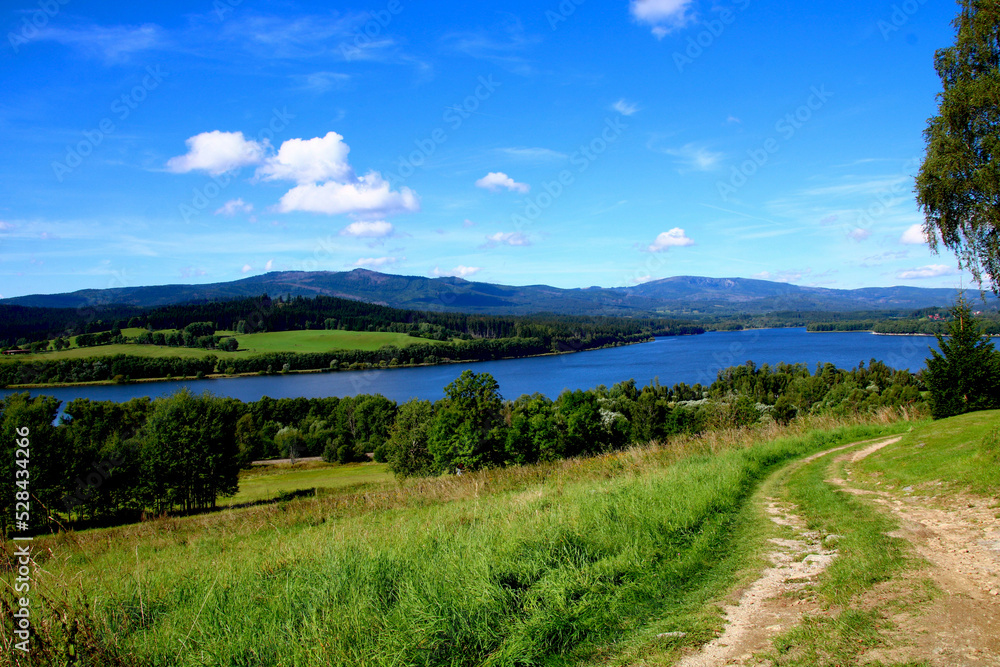 Fototapeta premium wandern im böhmerwald