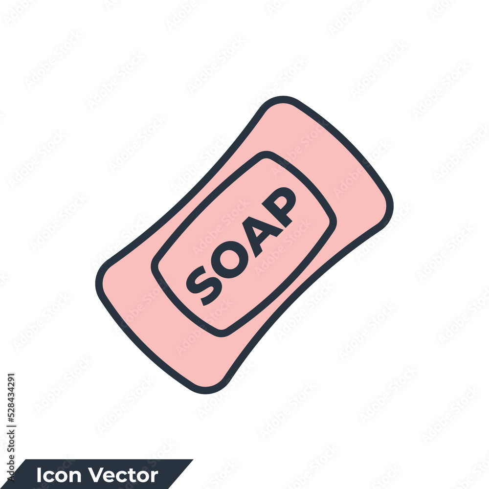 soap icon logo vector illustration. soap symbol template for graphic and web design collection soap icon logo vector illustration. soap symbol template for graphic and web design collection
