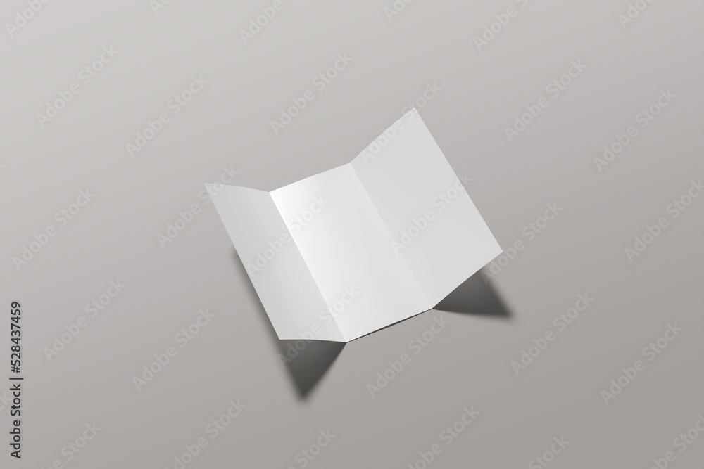 A4 Trifold brochure Blank Mockup A4 Trifold brochure Blank Mockup