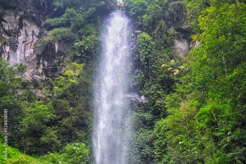 waterfall in Malang  East Java Indonesia