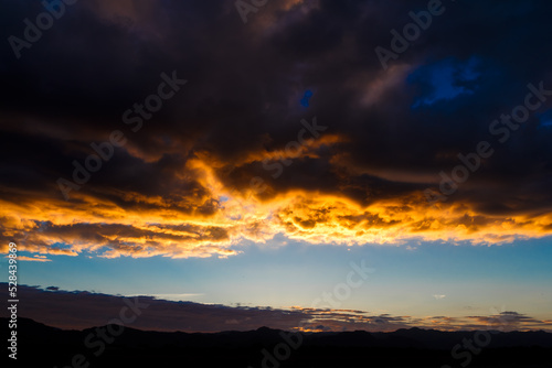Sky and clouds at dawn © adikpixxx