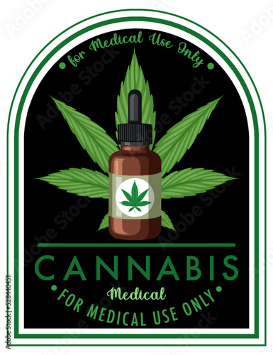 Medical cannabis logo banner