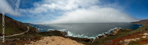 Big Sur Panoramic Highway One Pacific Coast California © Raphael.panorama