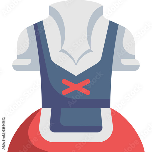 dirndl flat icon