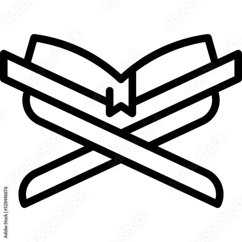 Quran line icon