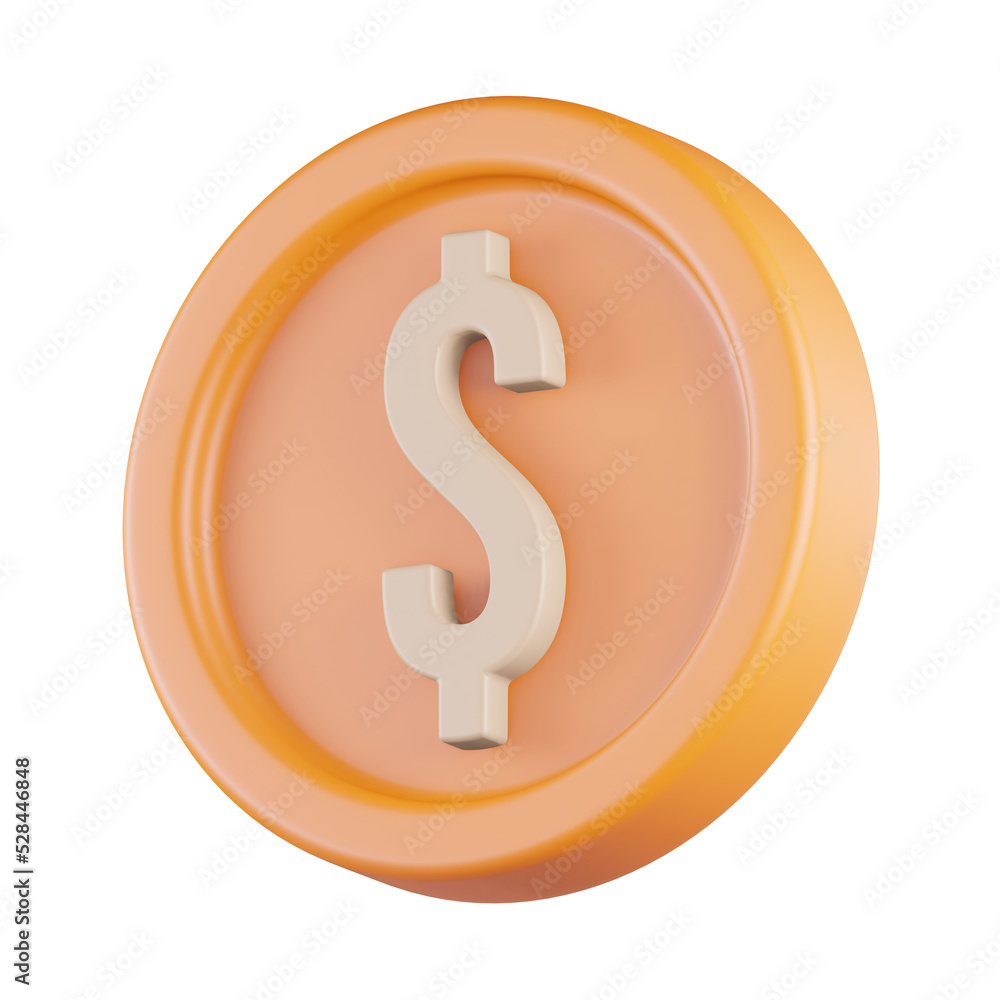 Dollar 3d icon Dollar 3d icon