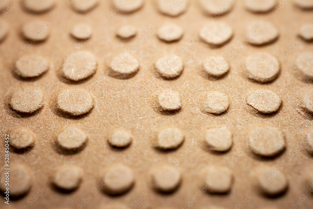 Extreme macro of embossed brown paper Extreme macro of embossed brown paper