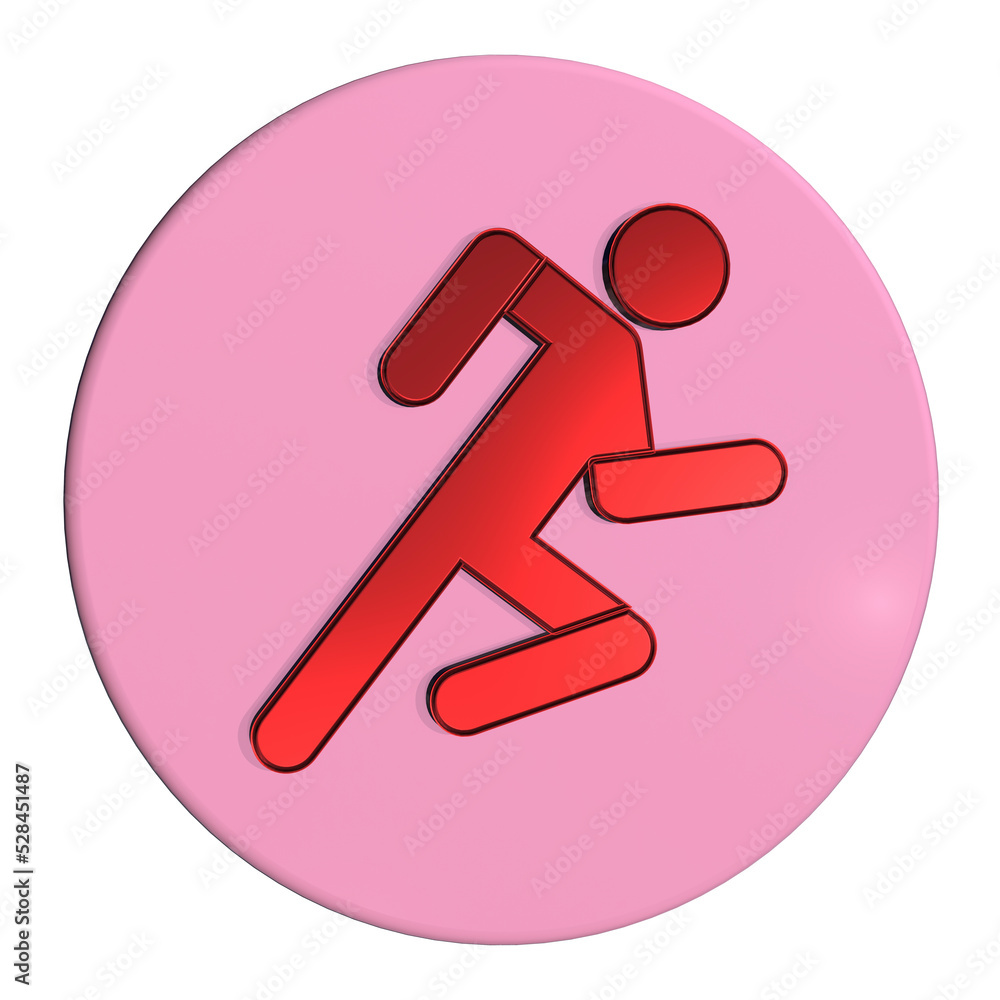 graphic design logo of running figure concept keep fit healthy lifestyle concept sport concept isolated white background graphic design logo of running figure concept keep fit healthy lifestyle concept sport concept isolated white background