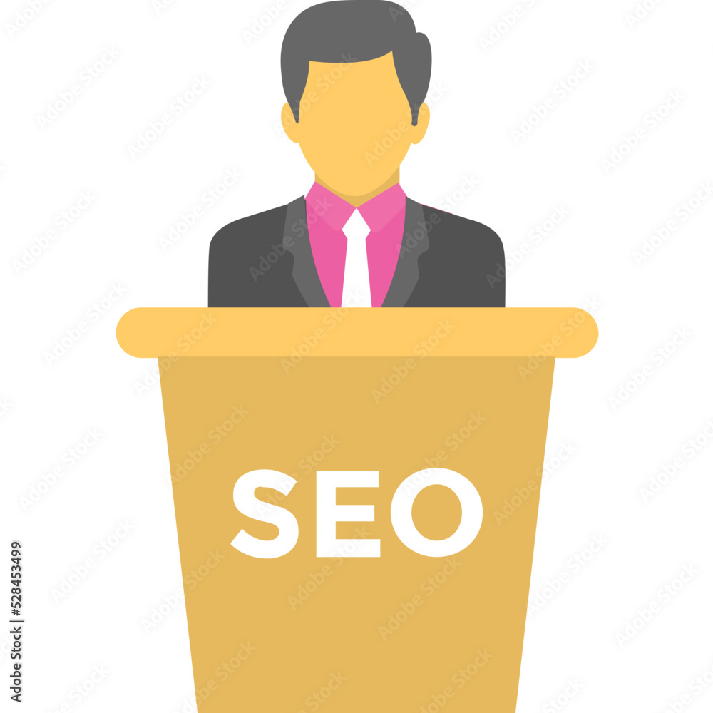 Seo Expert Vector Icon Seo Expert Vector Icon