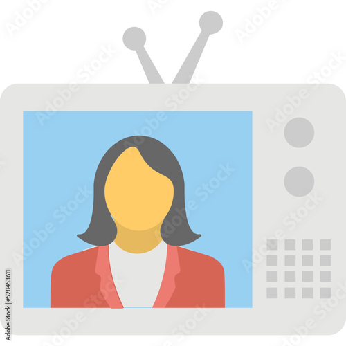 Television Vector Icon
