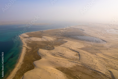 Sealine Desert Sand Dunes, Qatar photo