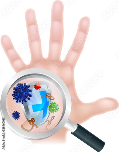 Bacteria Virus Magnifying G...
