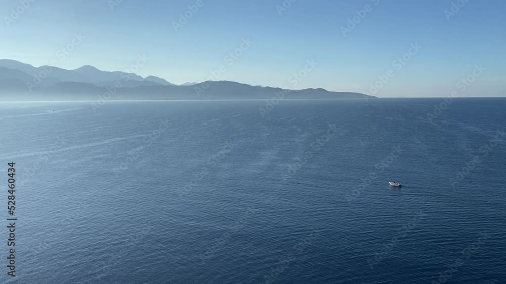 A beautiful scenic coast of Kalamata, Greece A beautiful scenic coast of Kalamata, Greece