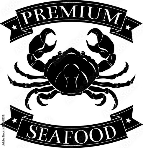 Premium sea food label