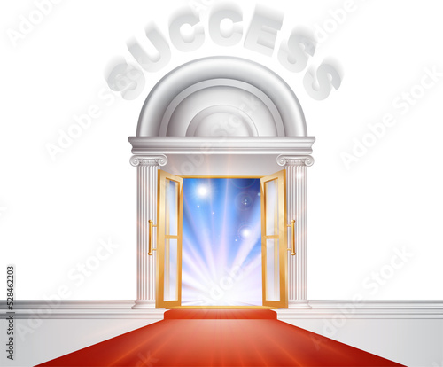 Success red Carpet Door