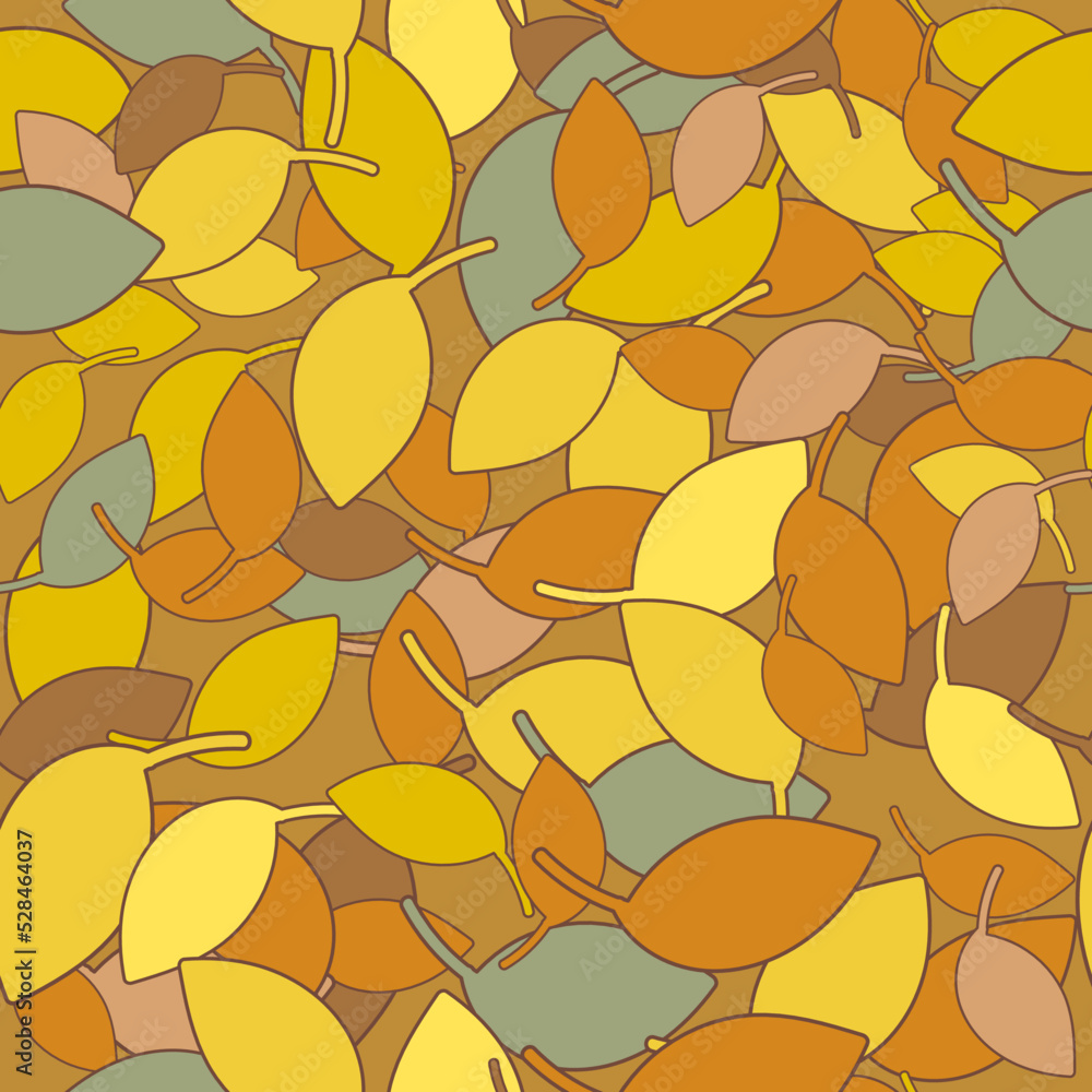 autumn leaves seamless pattern autumn leaves seamless pattern