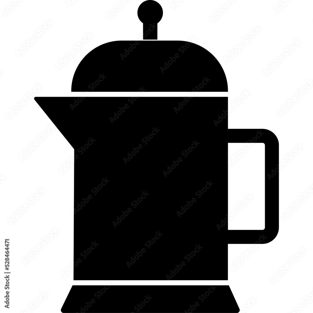 Fototapeta premium Kettle Isolated Vector Icon