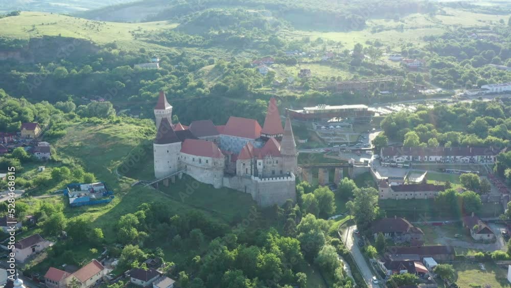 Corvin Castle în Hunedoara în Romania Corvin Castle în Hunedoara în Romania