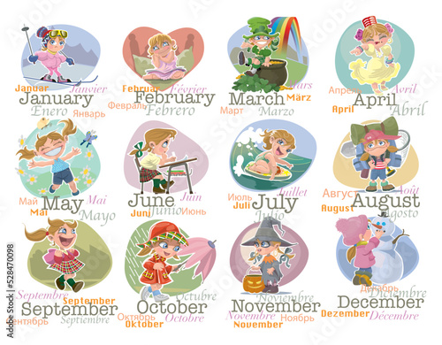 girl calendar