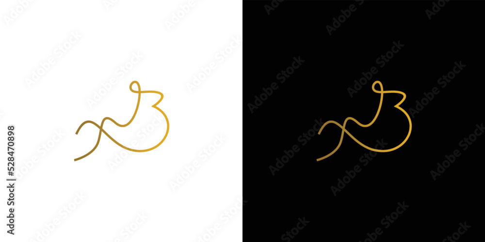 modern and unique handwritten letter NB initials logo design. modern and unique handwritten letter NB initials logo design.